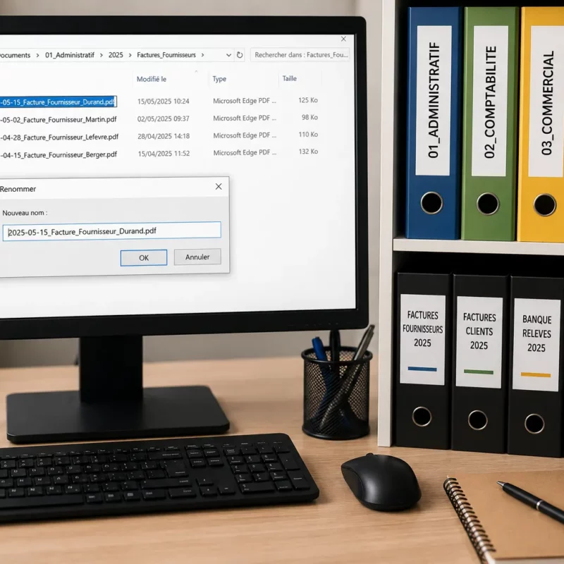 Comment nommer ses fichiers pour les retrouver rapidement