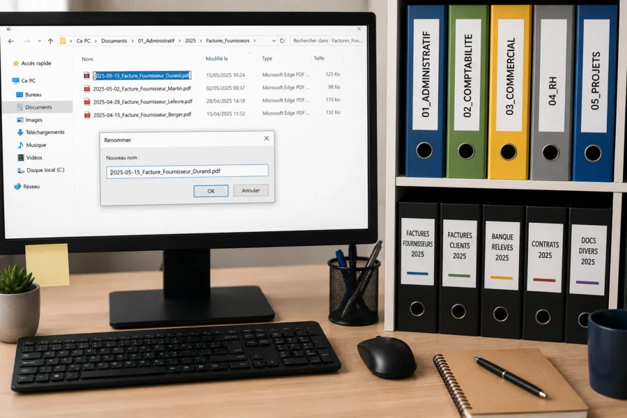 Comment nommer ses fichiers pour les retrouver rapidement