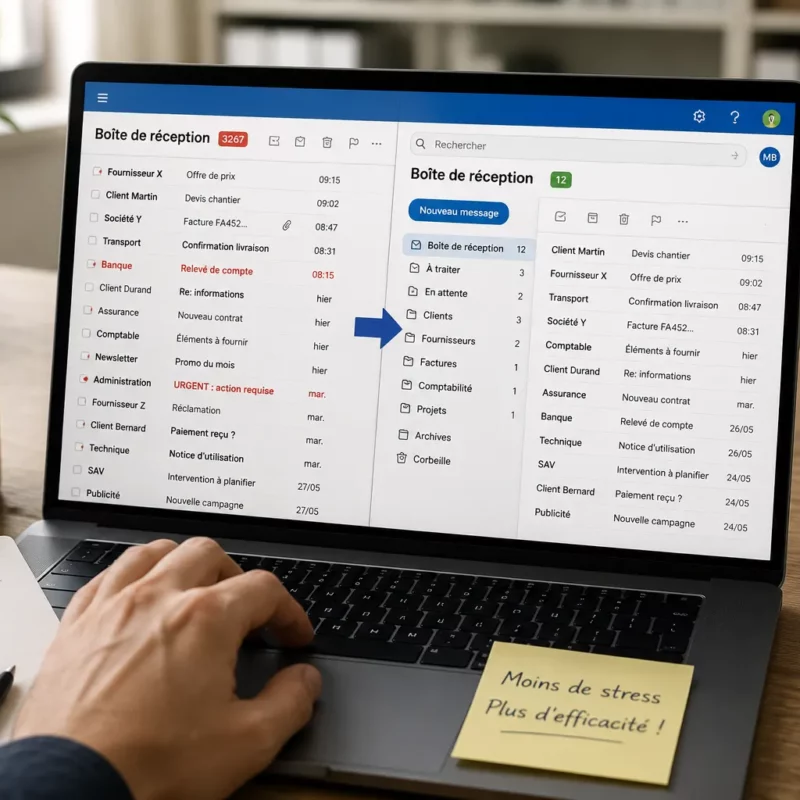 Faire le tri dans sa boîte mail sans supprimer un message important